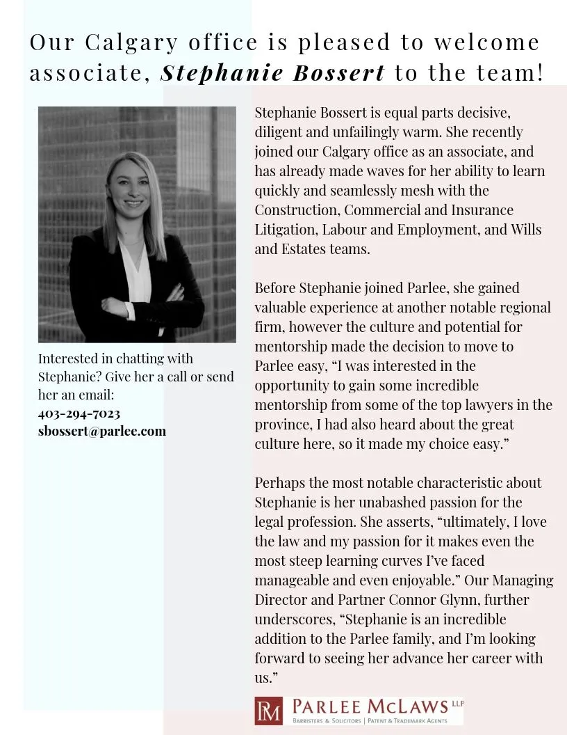 Stephanie Bossert - Lawyer in Calgary, Alberta - Clearway Law
