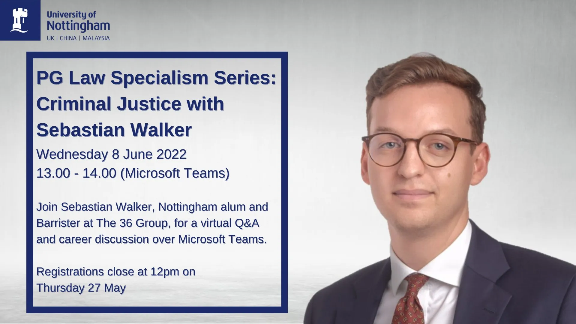 Sebastian Walker - Lawyer in Nottingham, Nottingham - Clearway Law